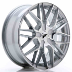 JAPAN RACING JR28 JR28 Silver Machined Face Silver Machined Face 17"(5902211936800)