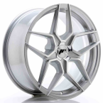 JAPAN RACING JR34 JR34 Silver Machined Face Silver Machined Face 18"(5902211950707)