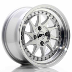 JAPAN RACING JR26 JR26 Silver Machined Face Silver Machined Face 15"(5902211926535)