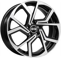 Elite Wheels Cyclone Black Polished 18"
             EW440185